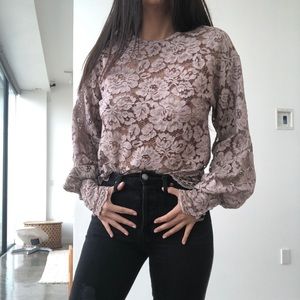 Zara Lace Blouse